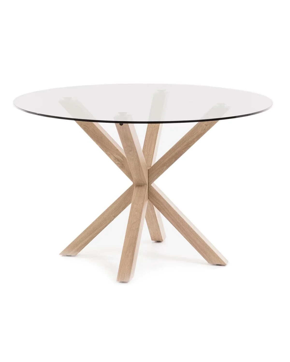 Mesa Redonda de Cristal Templado 120cm. Comedor o Cocina - Image 9
