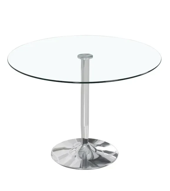 Mesa Redonda de Cristal Templado 90cm. Comedor o Cocina - Image 5