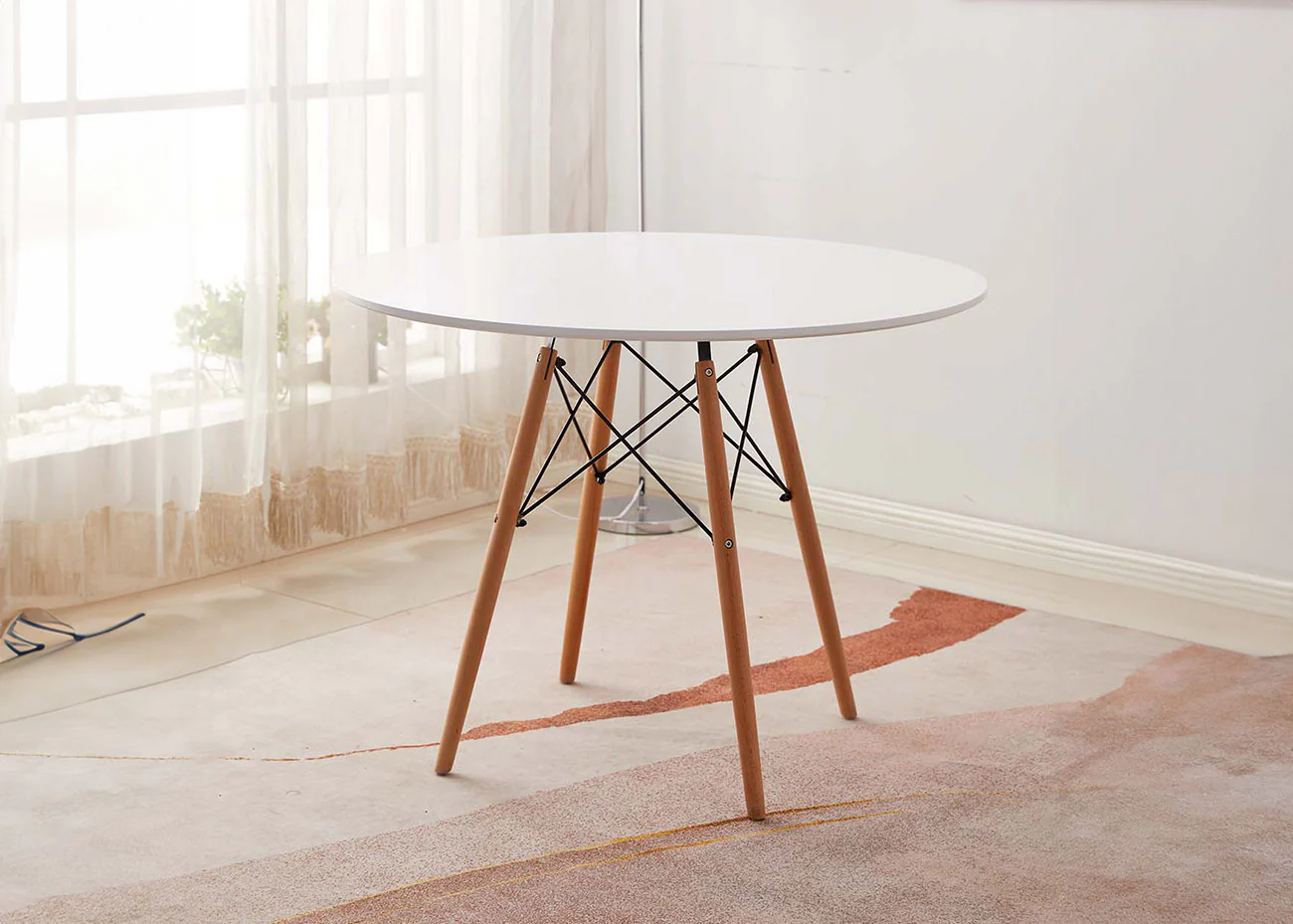 Mesa Redonda Nordica 100cm. Comedor o Cocina - Image 4