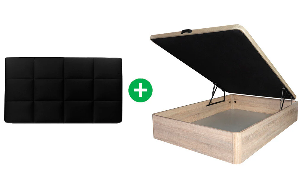 Cama Canape 90cm + Cabecero en Polipiel Nerea - Image 8