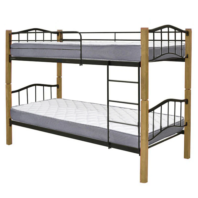 Oferta: Litera Doble Cama 90cm de Madera y Metal+ 2 Colchones - Image 6