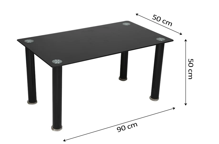 Pack Elegance: Mesa de Cristal Templado + 6 Sillas Polipiel + Mesa de Centro de Cristal Templado - Image 4
