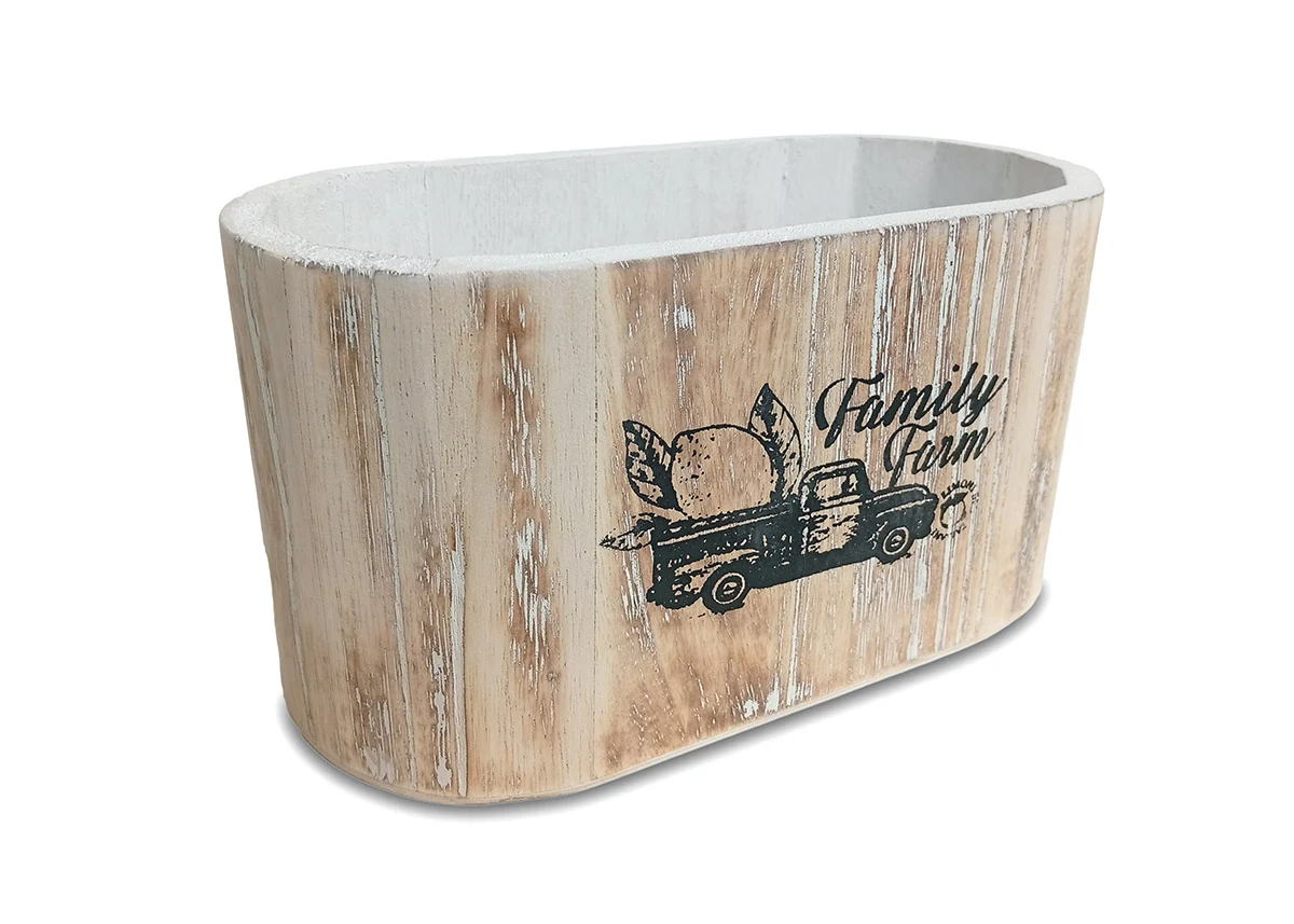 Set de 3 Cajas Estilo Madera Apilables. Almacenaje Decorativo - Image 3