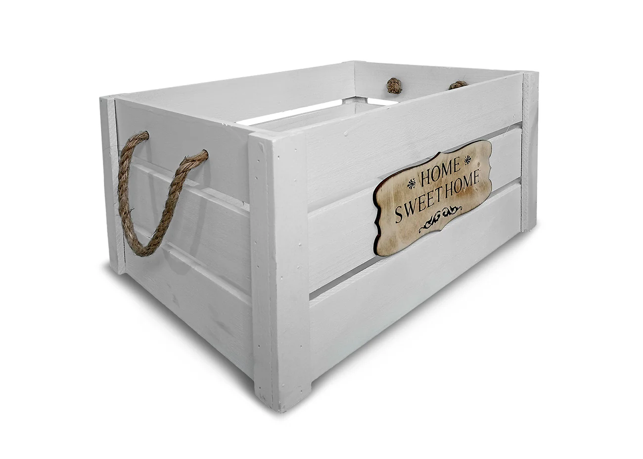 Set De 3 Cestas Organizadoras Apilables Con Asas. Almacenaje Decorativo - Image 3