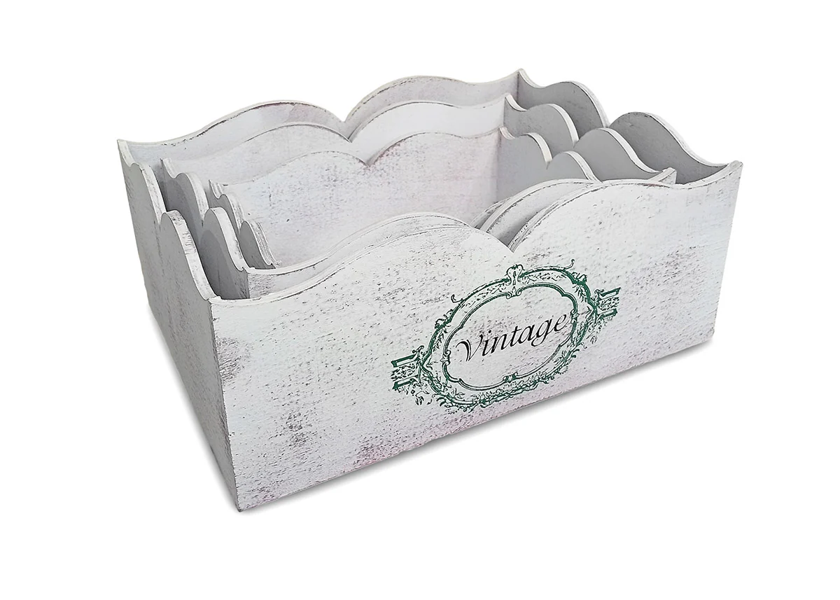 Set de 3 Cestas Organizadoras con Asas. Almacenaje Decorativo - Image 3