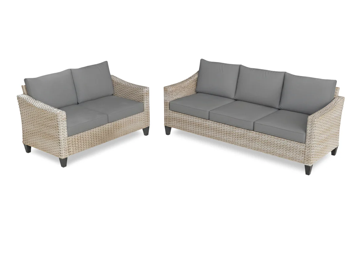 Set de Exterior Sanstar, Sofa 3+2 en Ratan PE. Muebles de Jardin y Terraza - Image 2
