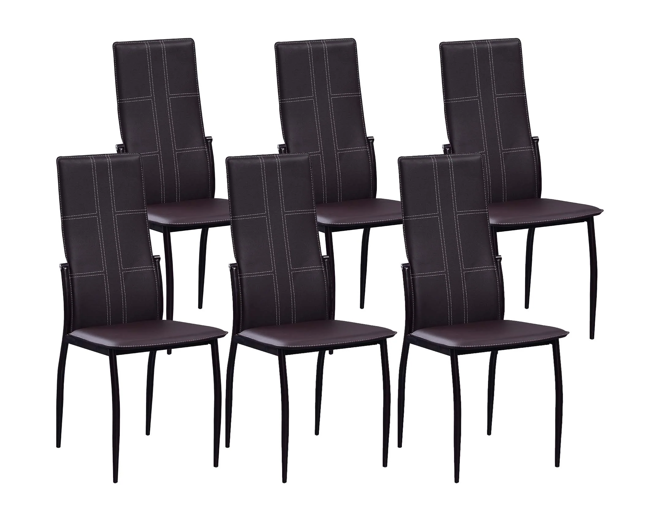 Silla de Comedor en Polipiel/Metal - Image 6
