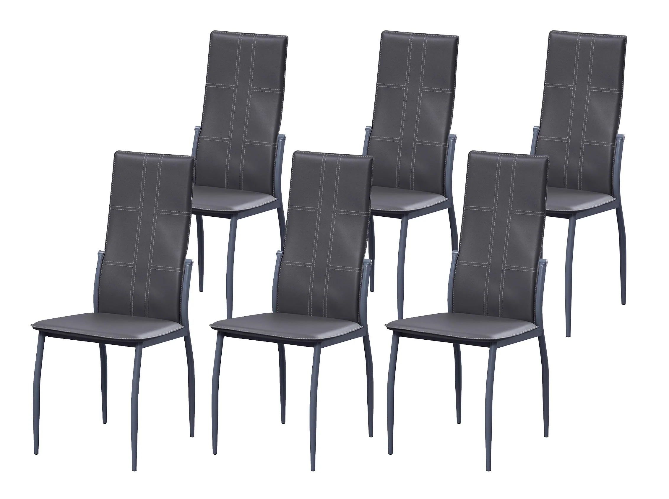 Silla de Comedor en Polipiel/Metal - Image 8