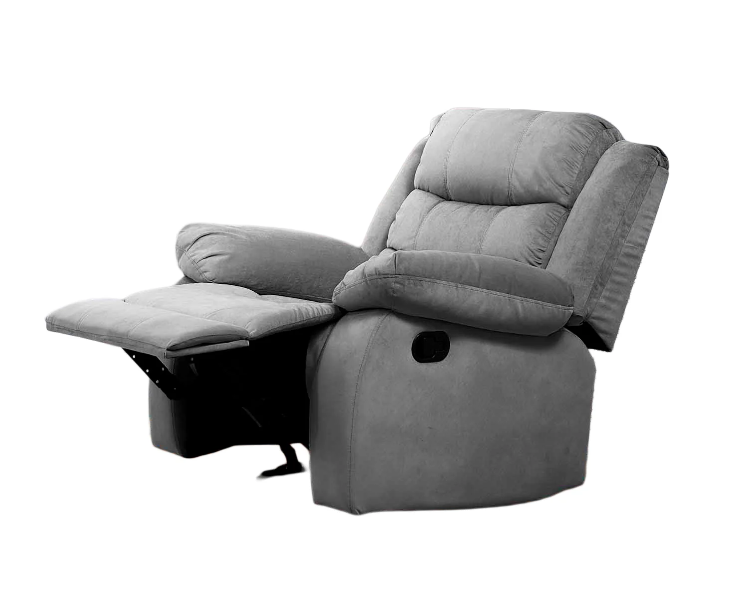 Sillon Reclinable Manual Houston 1 Plaza Gris - Image 5
