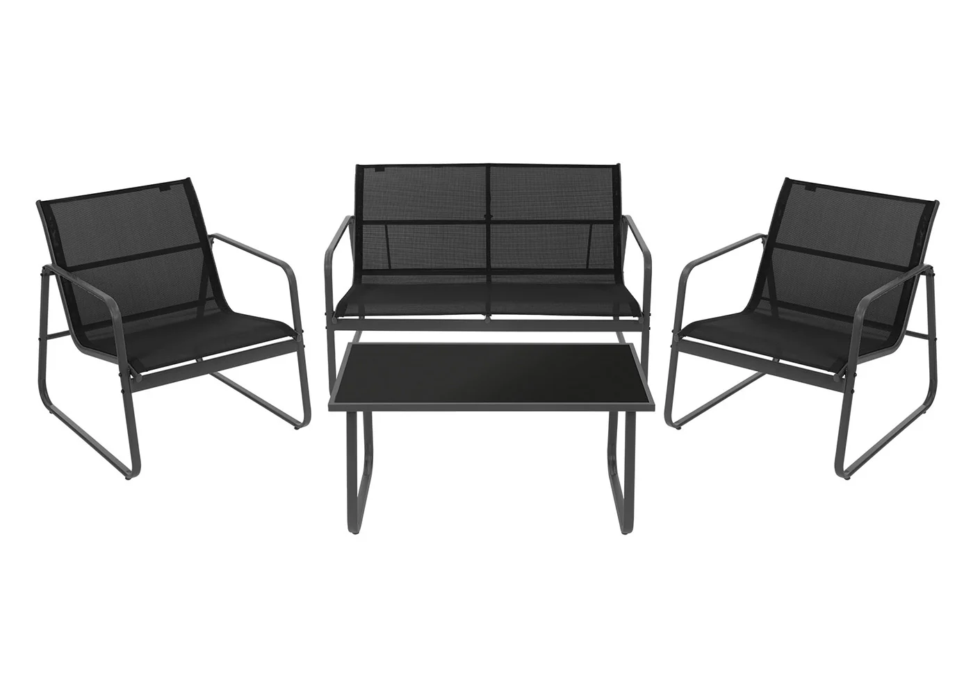 Sofa + 2 Sillas + Mesa de Cristal Templado CDS. Muebles de Jardin y Terraza - Image 6