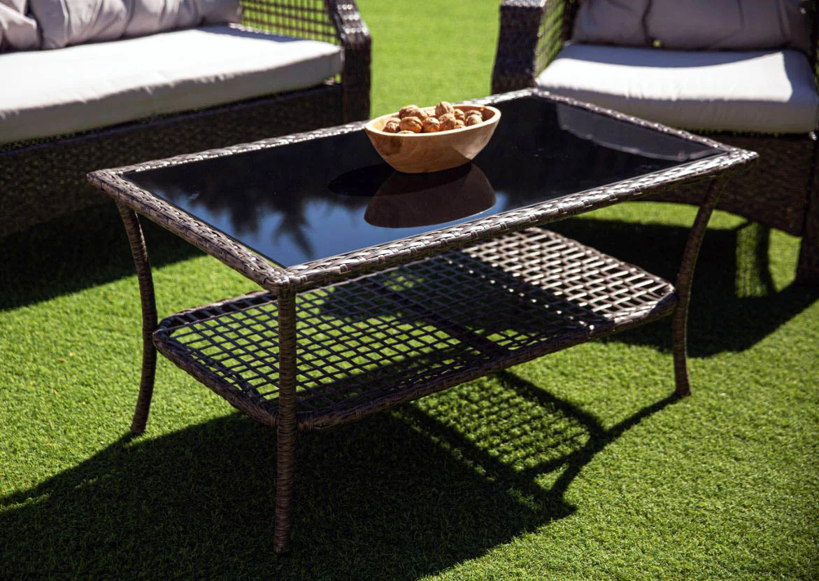 Sofa + 2 Sillas + Mesa. Muebles de Jardin y Terraza de Ratan PE - Image 9