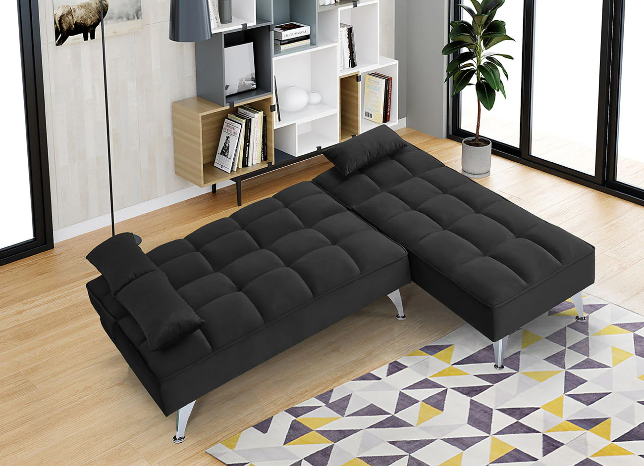 Sofa Cama Chaise Longue Noelia XS 200cm - Image 5