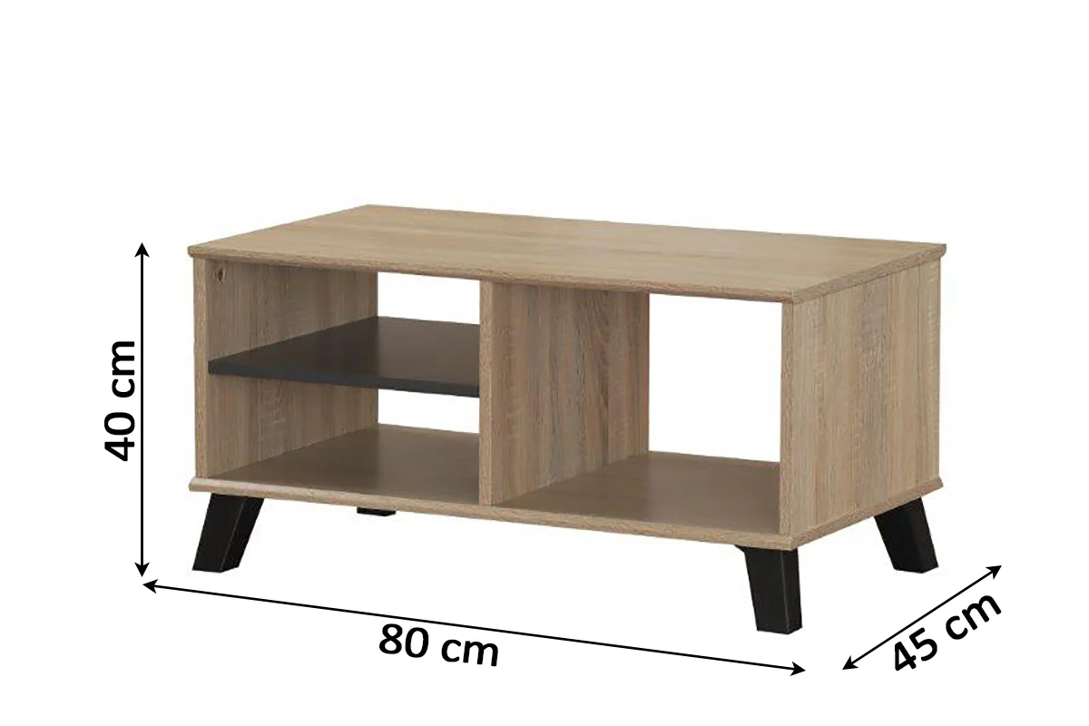 Sofa Cama Chaise Longue XS + Mesita de Centro DN - Image 4