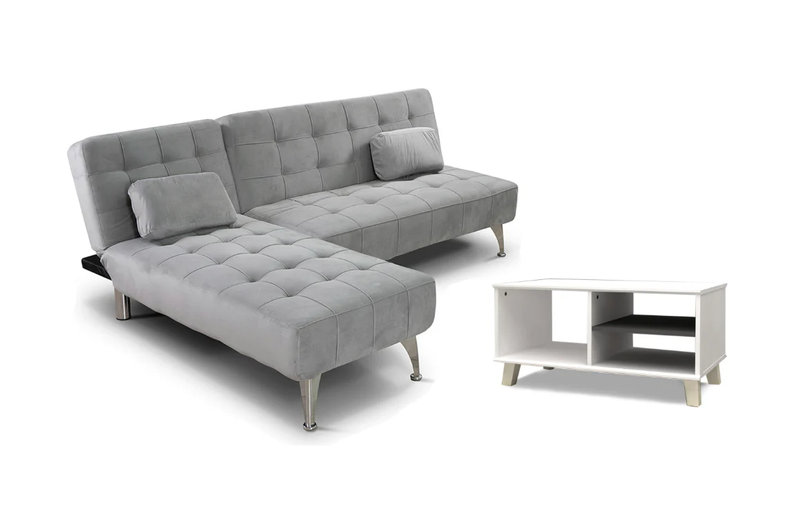 Sofa Cama Chaise Longue XS + Mesita de Centro DN - Image 6