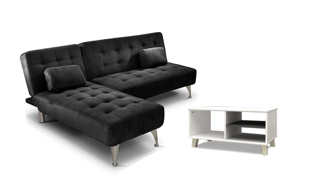 Sofa Cama Chaise Longue XS + Mesita de Centro DN - Image 8