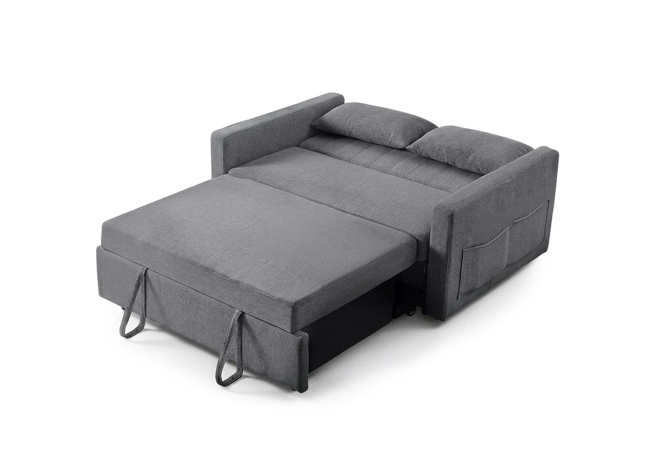 Sofa Cama de Matrimonio Tarantino Gris 140cm - Image 5