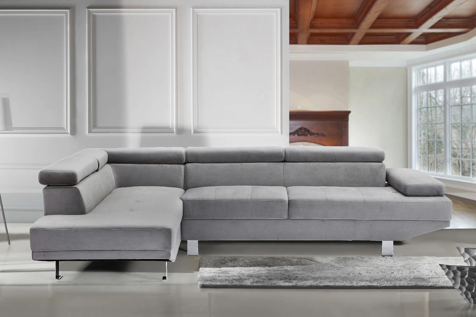 Sofa Chaise Longue Rinconera New Daniela 254cm - Image 5