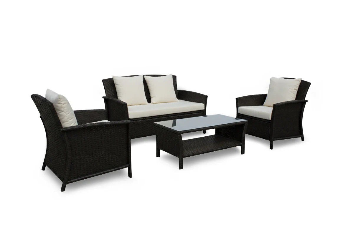 Sofa Newport + 2 Sillones + Mesa de Ratan PE. Muebles de Jardin y Terraza - Image 4