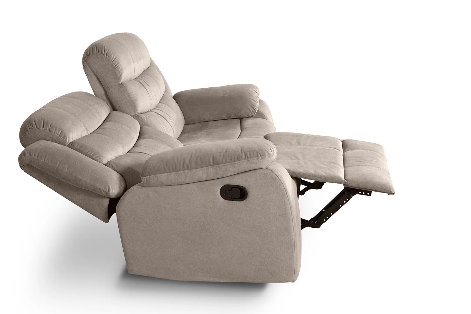 Sofa Reclinable Manual Houston 2 Plazas Marron - Image 5