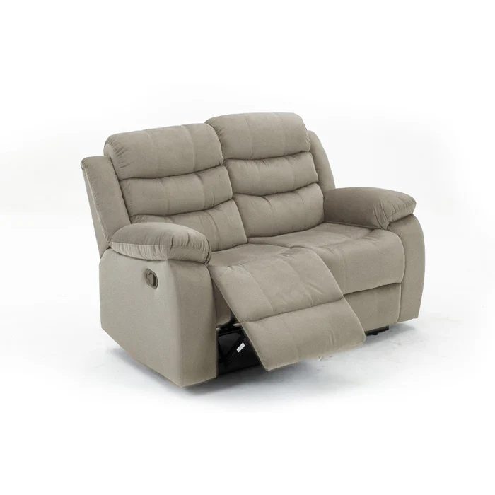 Sofa Reclinable Manual Houston 2 Plazas Marron - Image 6