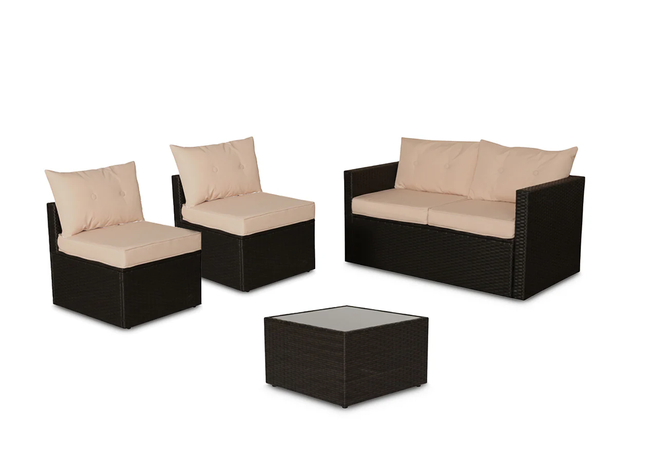 Sofa Ulibarri + 2 Sillones + Mesa de Ratan PE. Muebles de Jardin y Terraza - Image 4