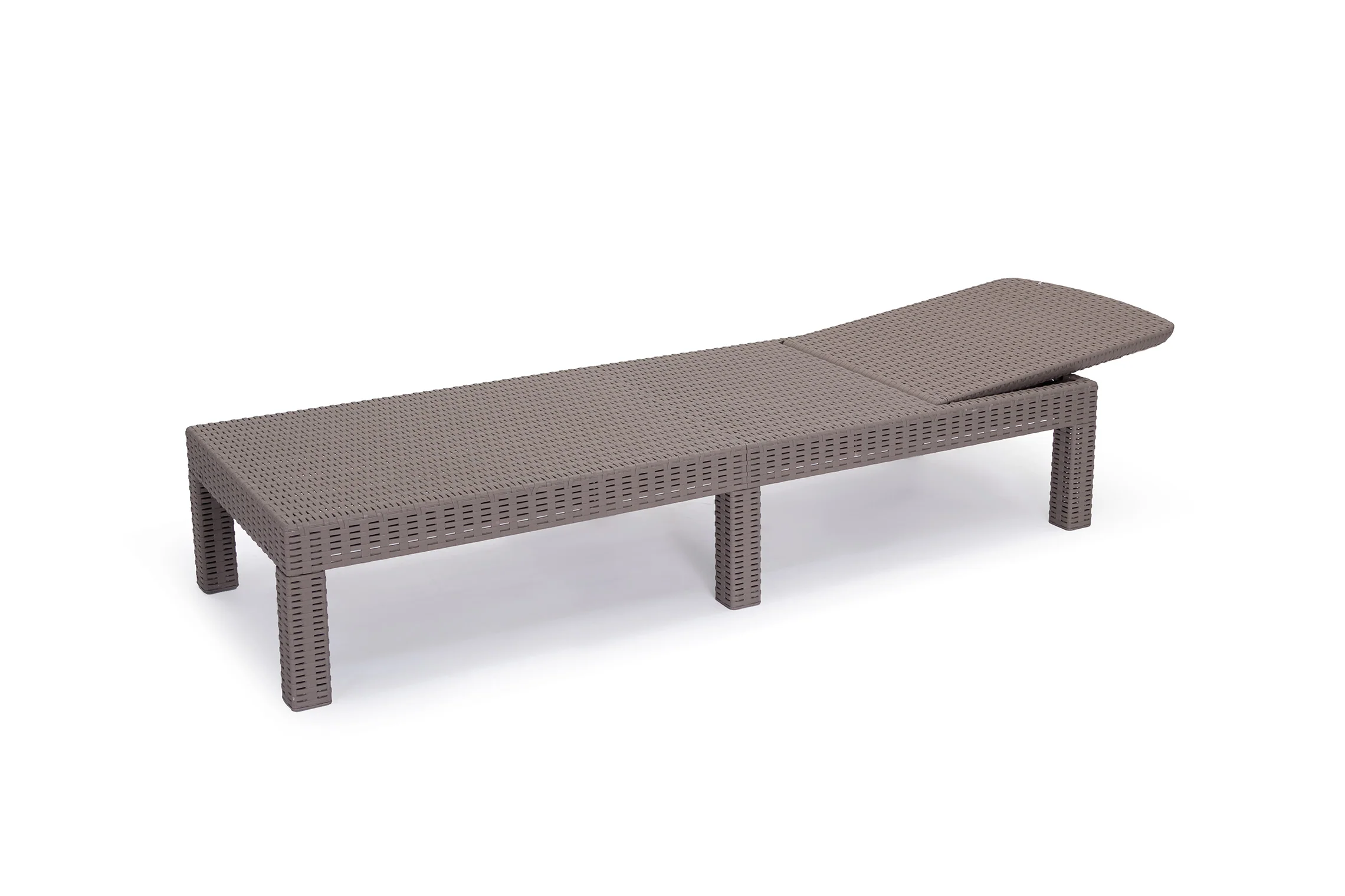 Tumbona en Ratan Sintetico Marron. Muebles de Jardin o Terraza - Image 9